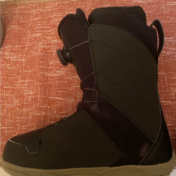 EUC Men’s Ride Anthem Snowboard Boots w/H4 BOA Collier Fit System - Size 7.5 - Picture 7 of 9